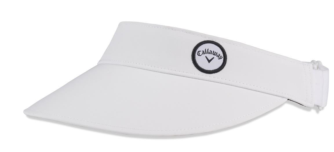 Callaway Visor visiera da donna, bianca