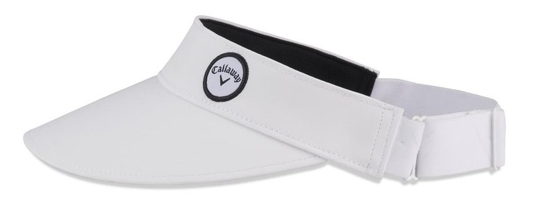 Callaway Visor visiera da donna, bianca