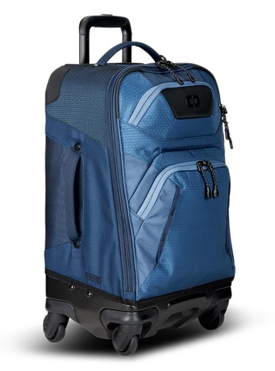 Ogio Renegade 22" 4-Wheel Travel Bag 33L borsa da golf, navy abyss