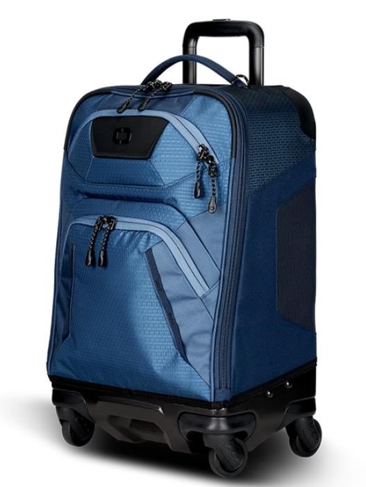 Ogio Renegade 22" 4-Wheel Travel Bag 33L borsa da golf, navy abyss