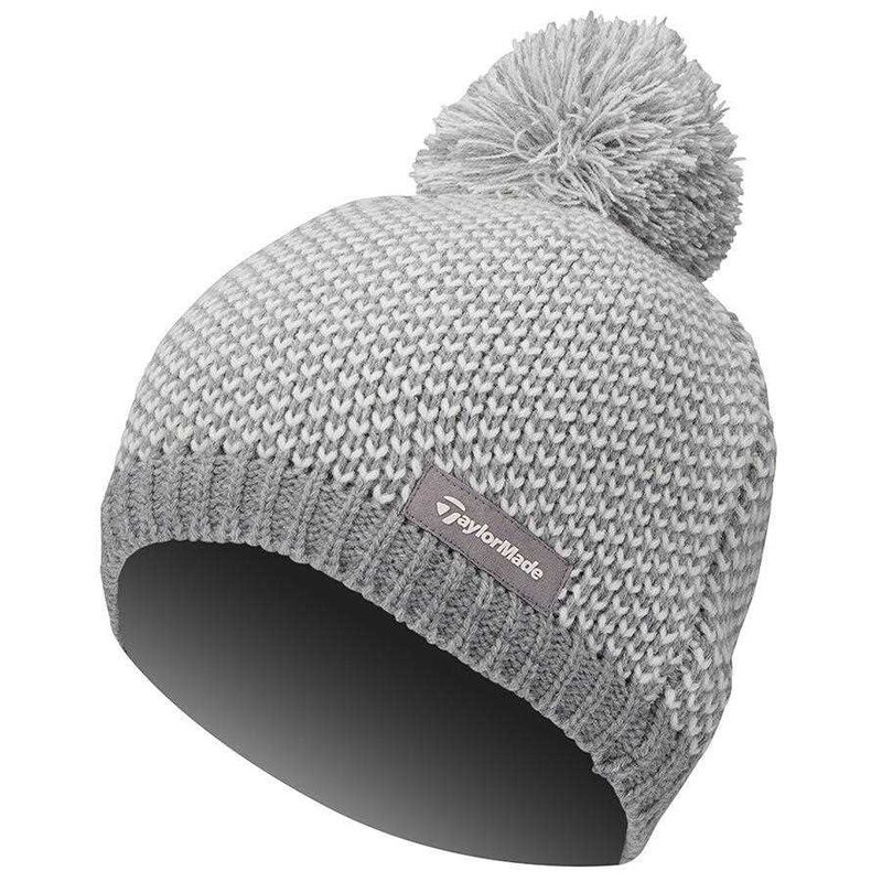 TaylorMade Beanie berretto invernale da donna, silver/ivory