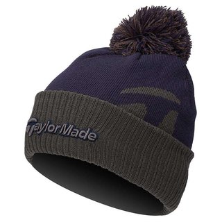 TaylorMade Bobble Beanie berretto invernale da uomo, navy