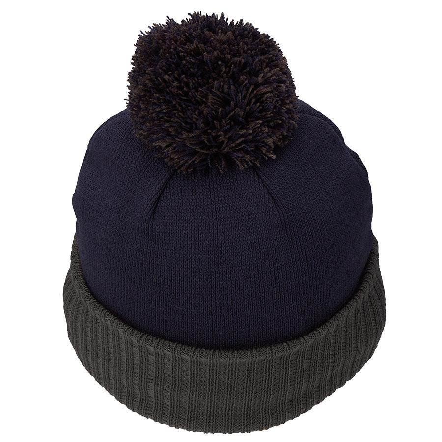 TaylorMade Bobble Beanie berretto invernale da uomo, navy