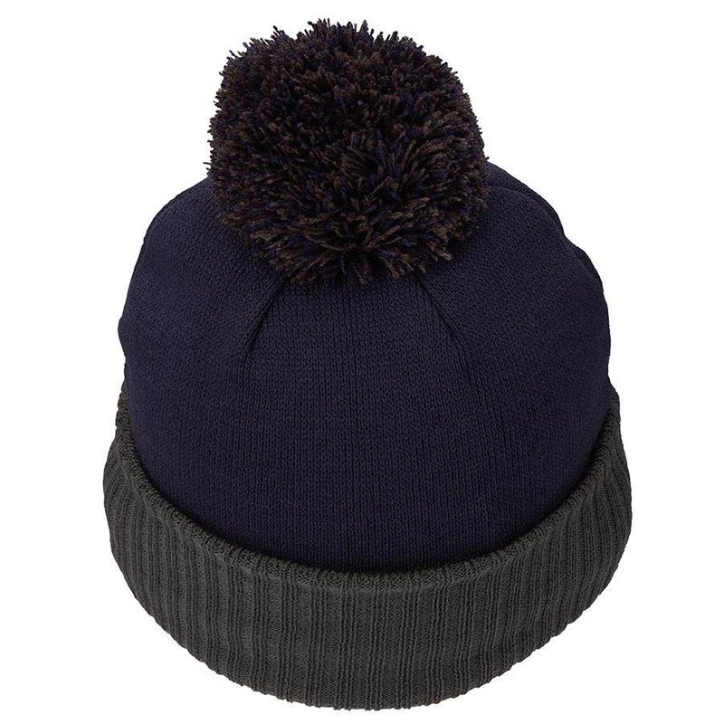 TaylorMade Bobble Beanie berretto invernale da uomo, navy