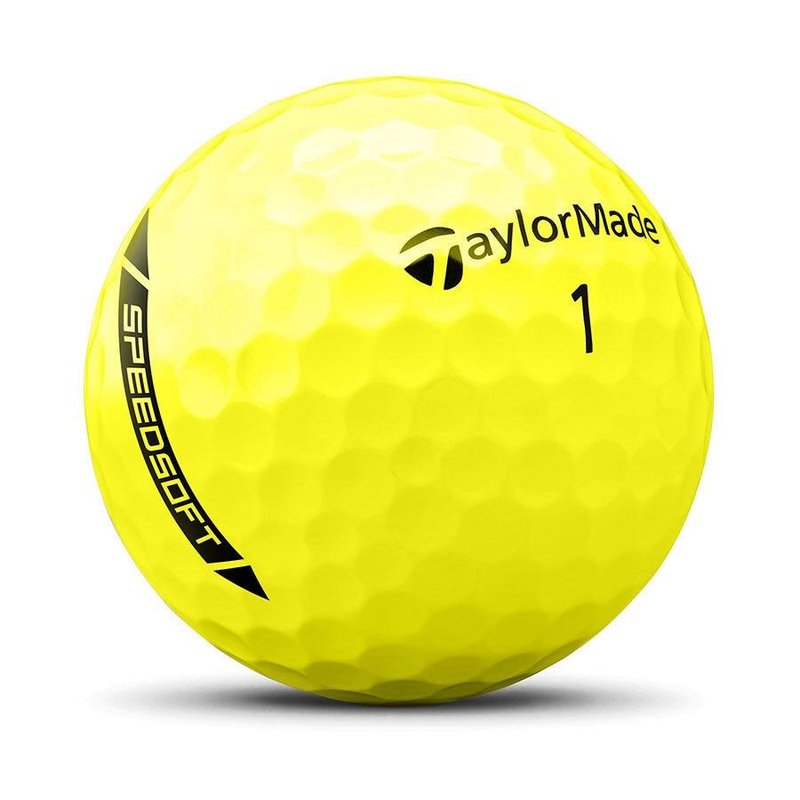 TaylorMade SpeedSoft palline da golf, gialle