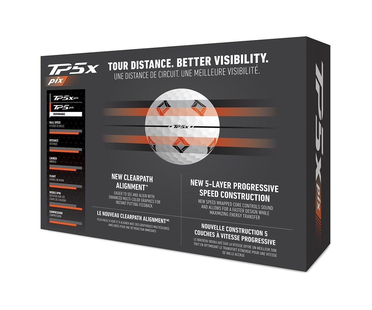 TaylorMade TP5x 24 pix 3.0 palline da golf