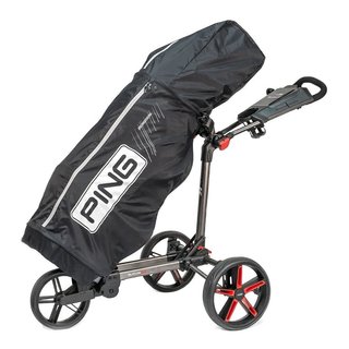 PING Golf Ping rain cape with zip nero
