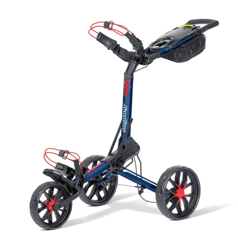 Bag Boy Slimfold Compact carrello manuale, navy/red