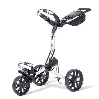 Bag Boy Slimfold Compact carrello manuale, bianco/nero