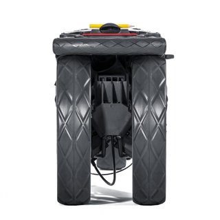 Bag Boy Slimfold Compact carrello manuale, bianco/nero