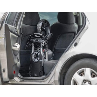 Bag Boy Slimfold Compact carrello manuale, bianco/nero