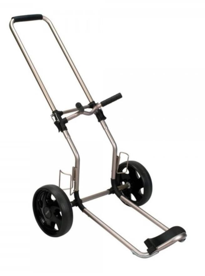 Bag Boy Rental Dual Tube carrello manuale, argento alluminio