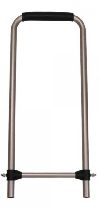 Bag Boy Rental Dual Tube carrello manuale, argento alluminio