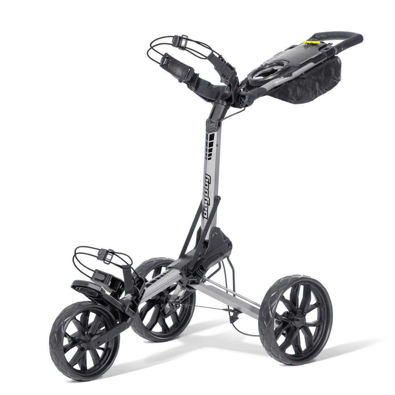 Bag Boy Slimfold Compact carrello manuale, argento/nero