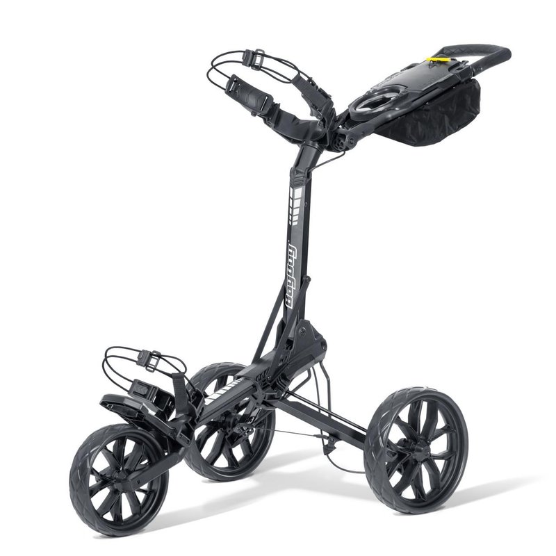 Bag Boy Slimfold Compact carrello manuale, grafite/bianco