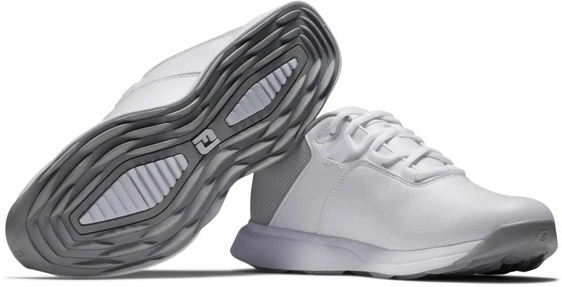 FootJoy ProLite scarpe da golf donna, bianco/grigio
