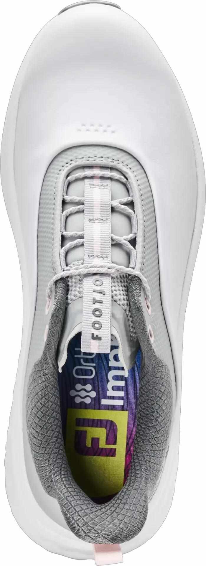 FootJoy Quantum donna scarpe da golf, bianco/grigio/rosa