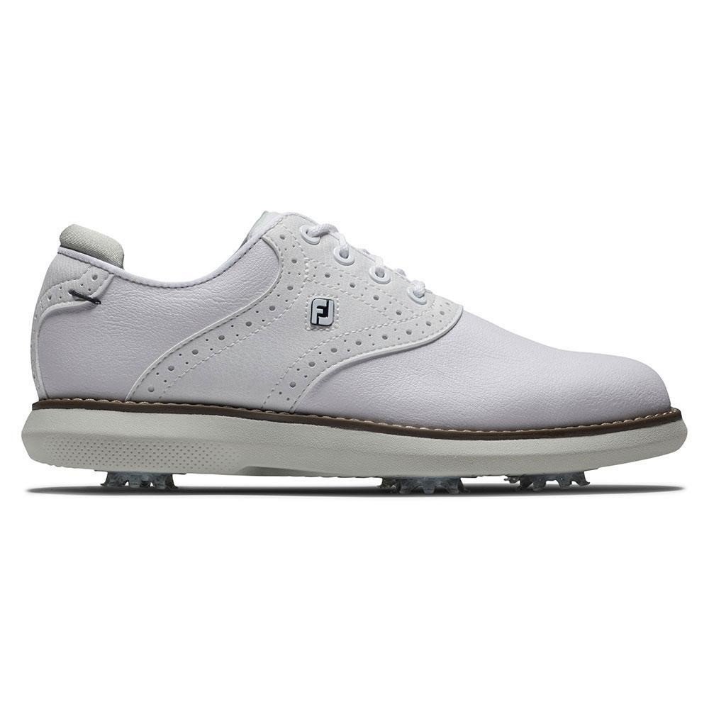 FootJoy FootJoy Traditions junior golf shoes, bianche