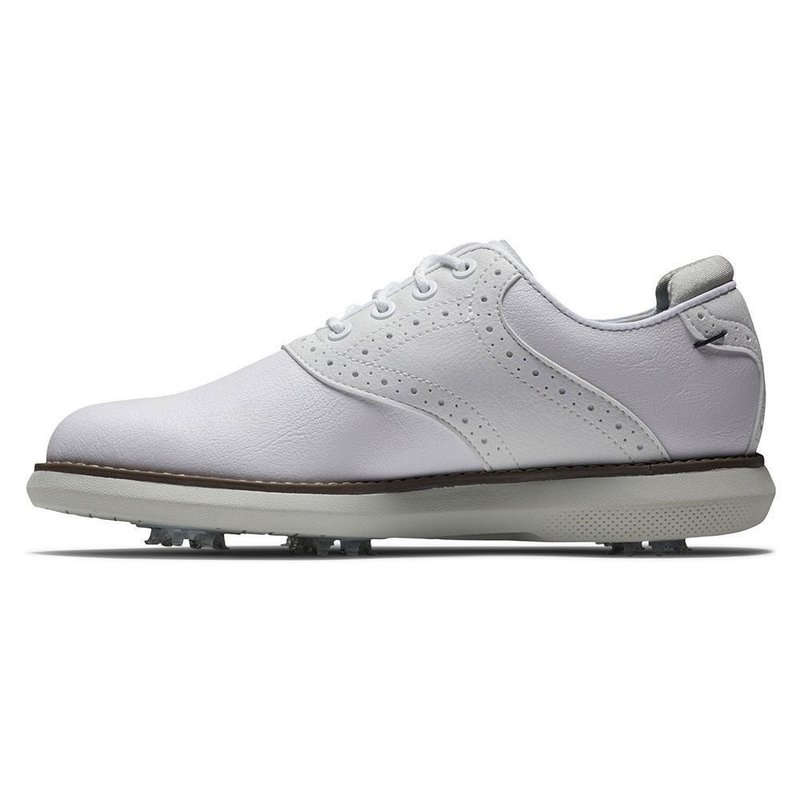 FootJoy FootJoy Traditions junior golf shoes, bianche