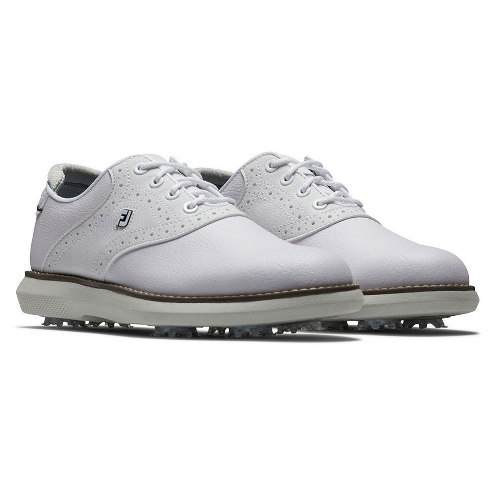 FootJoy FootJoy Traditions junior golf shoes, bianche