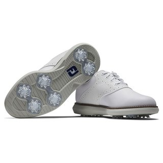 FootJoy FootJoy Traditions junior golf shoes, bianche