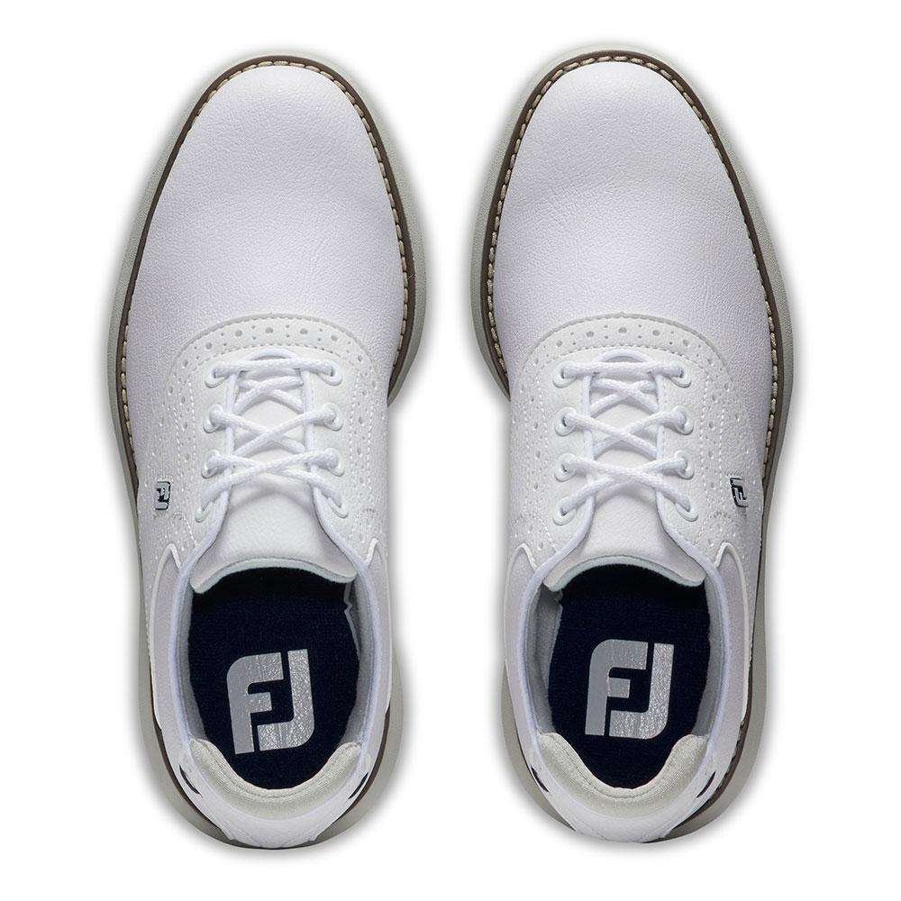 FootJoy FootJoy Traditions junior golf shoes, bianche