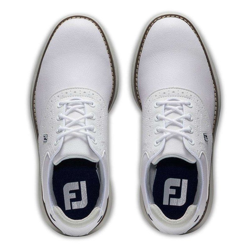 FootJoy FootJoy Traditions junior golf shoes, bianche