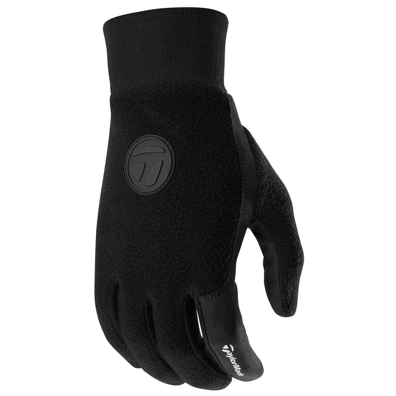 TaylorMade Cold Weather guanti da golf uomo (paio), nero