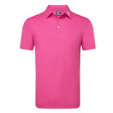 FootJoy Stretch Pique Solid polo da uomo, rosa acceso