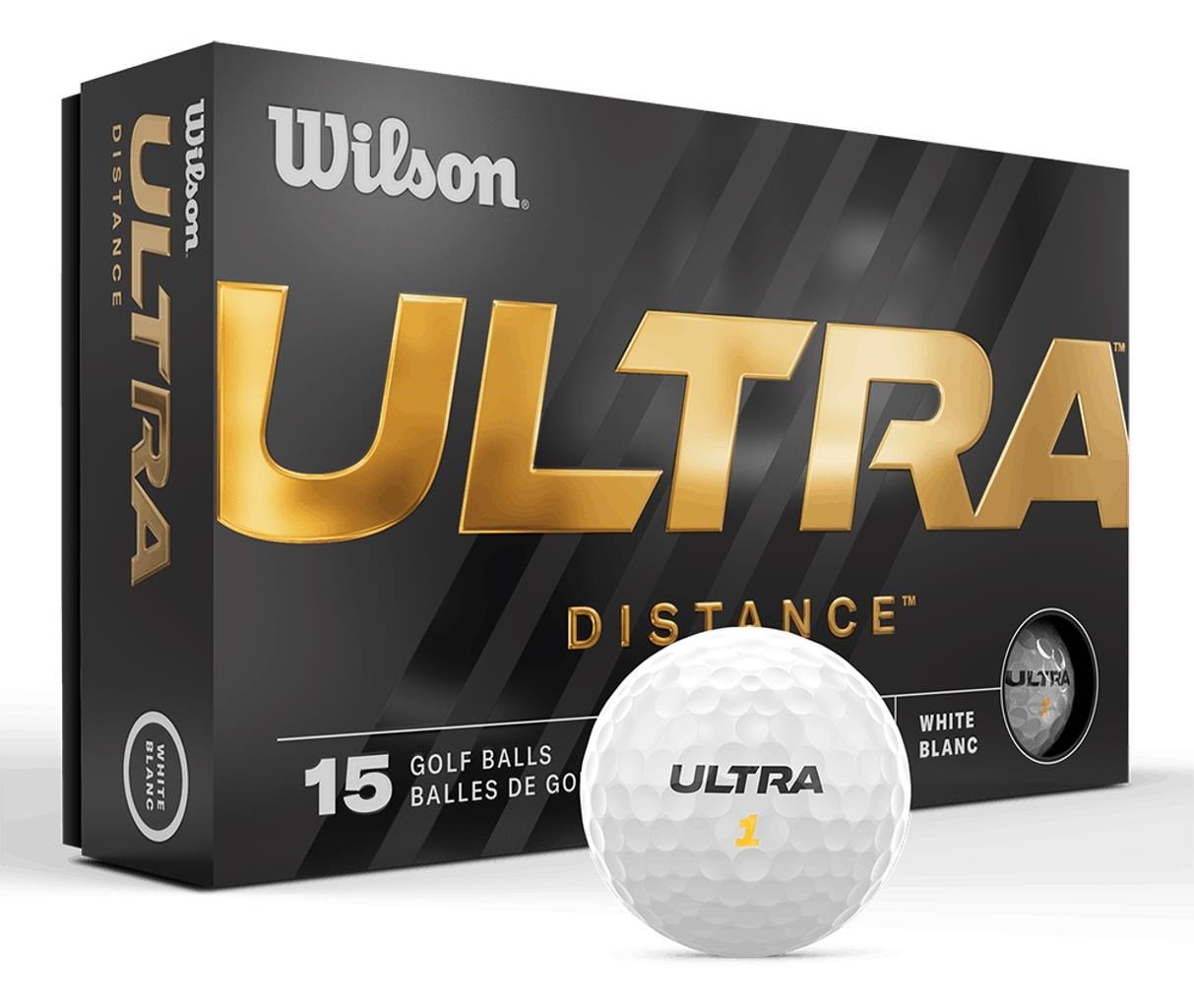 Wilson Ultra Distance palline da golf (15 palline)