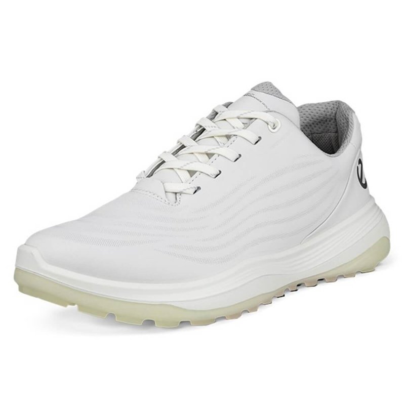 Ecco Ecco Lt1 da donna scarpe da golf impermeabili, bianche