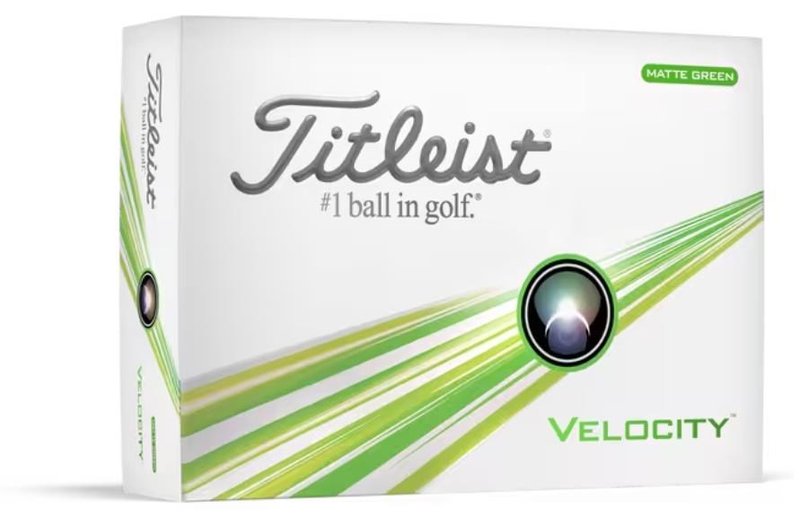 Titleist Velocity palline da golf 2024, verdi