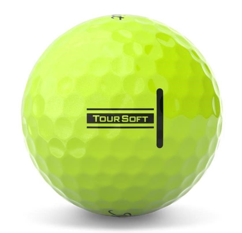 Titleist Tour Soft palline da golf 2024, gialle