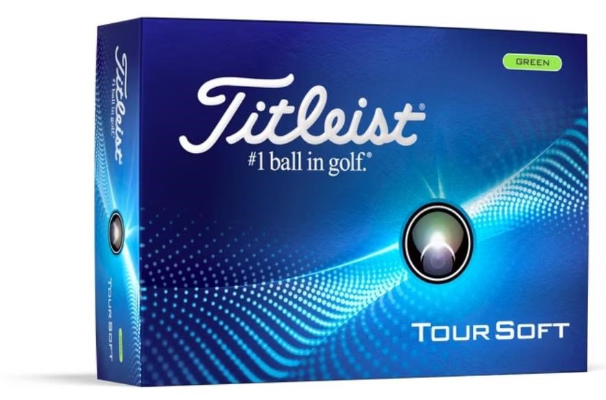 Titleist Tour Soft palline da golf 2024, verdi