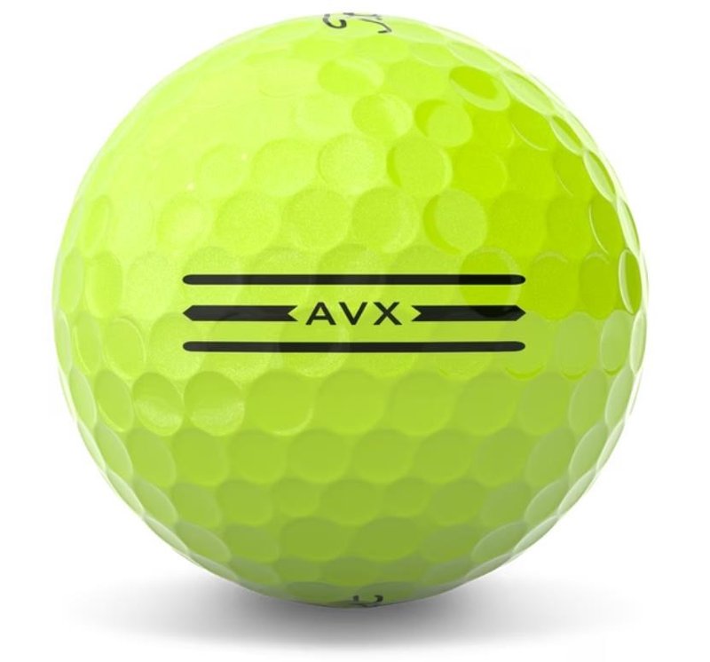 Titleist AVX palline da golf 2024 (12 palline), gialle