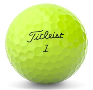 Titleist AVX palline da golf 2024 (12 palline), gialle
