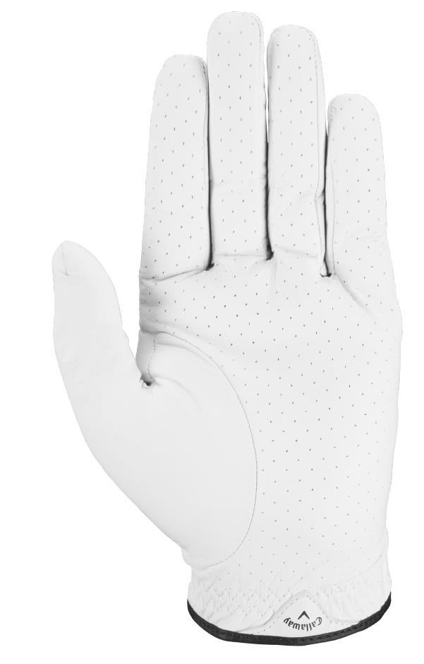 Callaway Dawn Patrol guanto da golf uomo, bianco