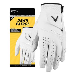 Callaway Dawn Patrol guanto da golf uomo, bianco