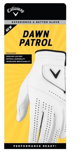 Callaway Dawn Patrol guanto da golf donna, bianco