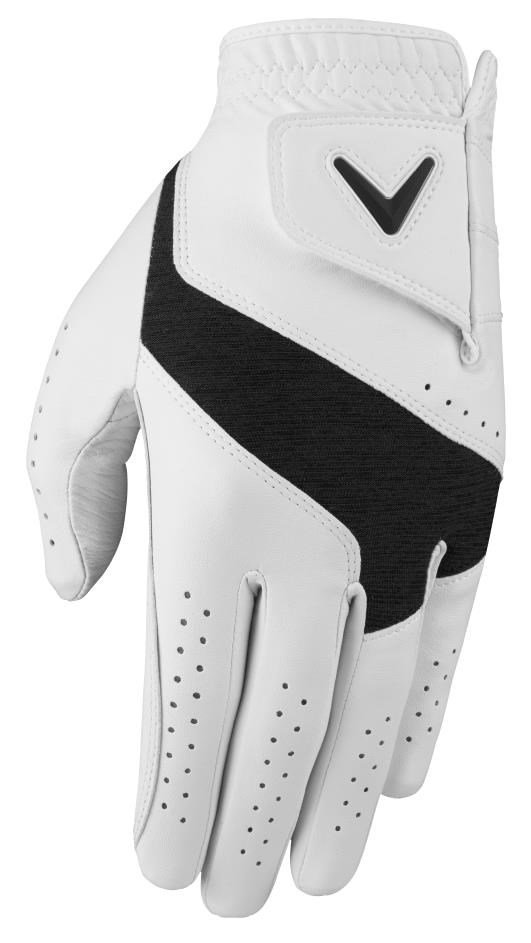 Callaway Fusion guanto da golf uomo, bianco