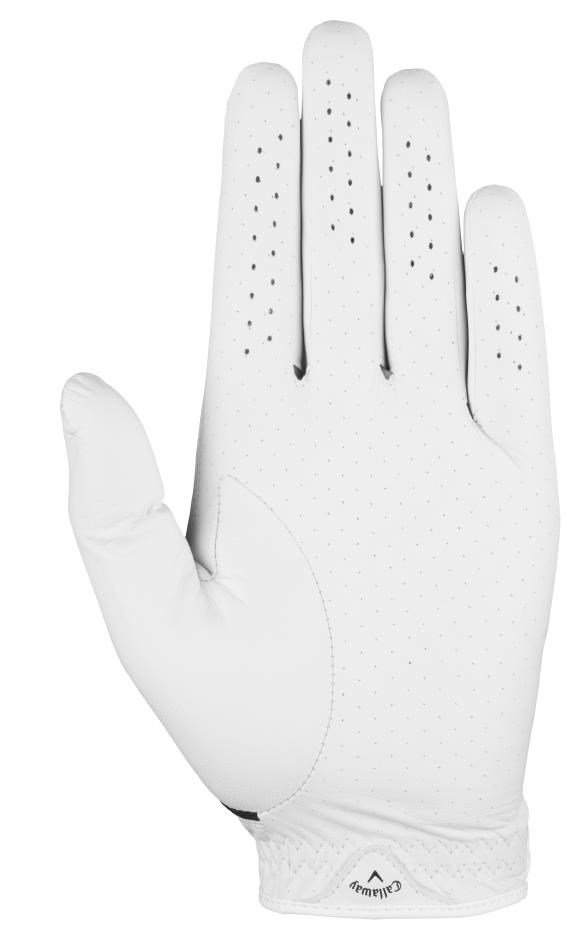 Callaway Fusion guanto da golf uomo, bianco