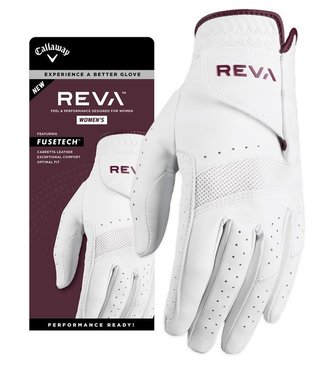 Callaway Reva guanto da golf donna, bianco
