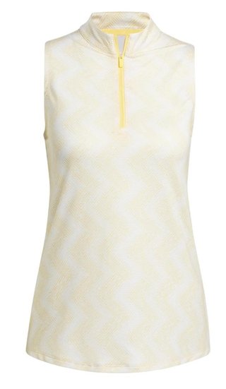 Adidas Ultimate 365 Ottoman Printed Sleeveless polo da donna, semi spark