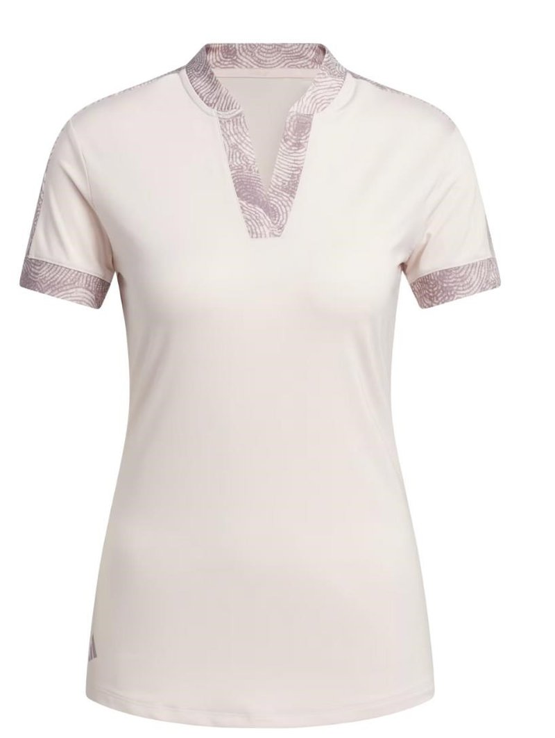 Adidas Ultimate 365 Printed polo da donna, putty mauve