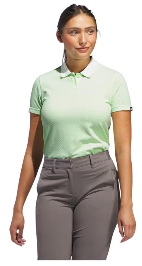 Adidas Ultimate 365 Tour PrimeKnit polo da donna, crystal jade