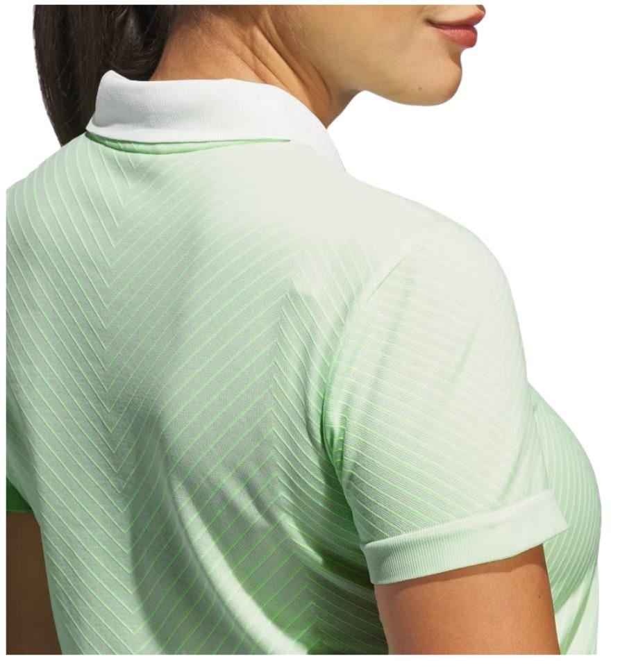 Adidas Ultimate 365 Tour PrimeKnit polo da donna, crystal jade