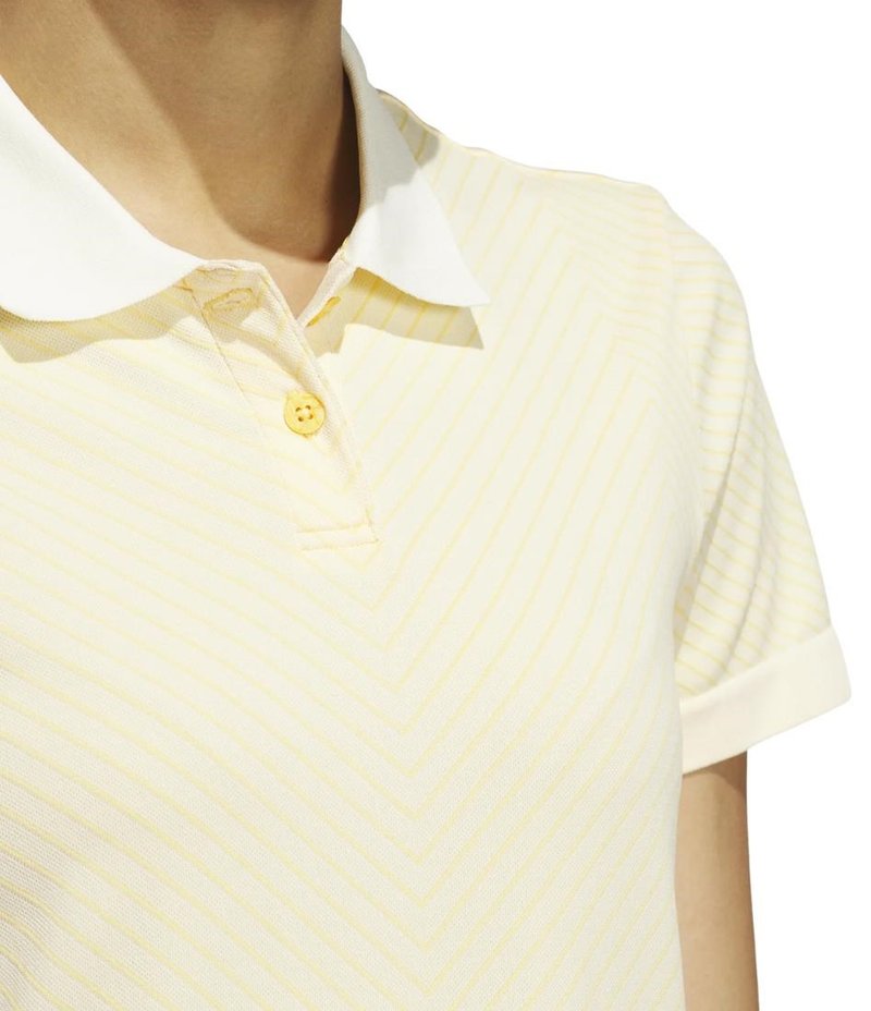Adidas Ultimate 365 Tour PrimeKnit polo da donna, ivory
