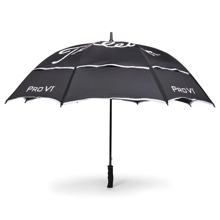 Titleist Tour Double Canopy ombrello 68", nero/bianco