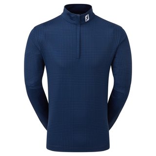 FootJoy Glen Plaid Print Chill-Out felpa uomo, navy