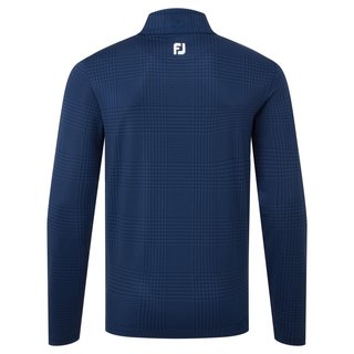 FootJoy Glen Plaid Print Chill-Out felpa uomo, navy